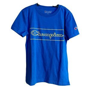 Champion Shirt Boys Small Graphic T-Shirt - Crew Neck